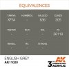 AK Interactive AK11020 English Grey 17ml